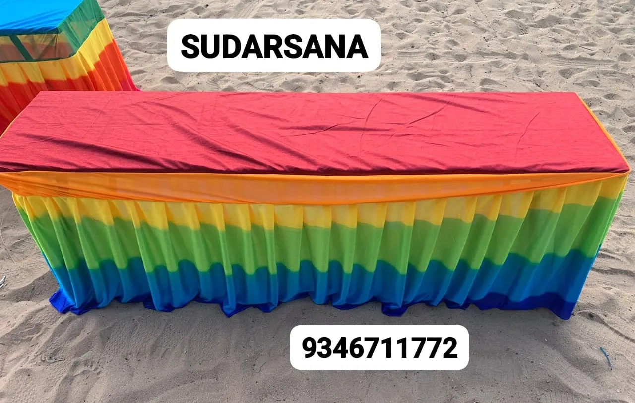 Decorative Event Table Cover for Catering & Parties