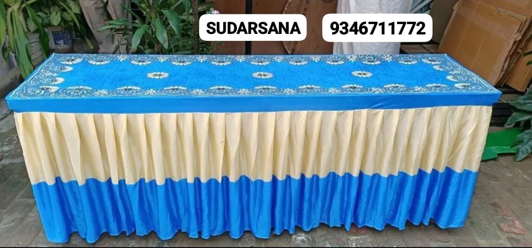 Luxury Buffet Table Cover for Weddings & Events