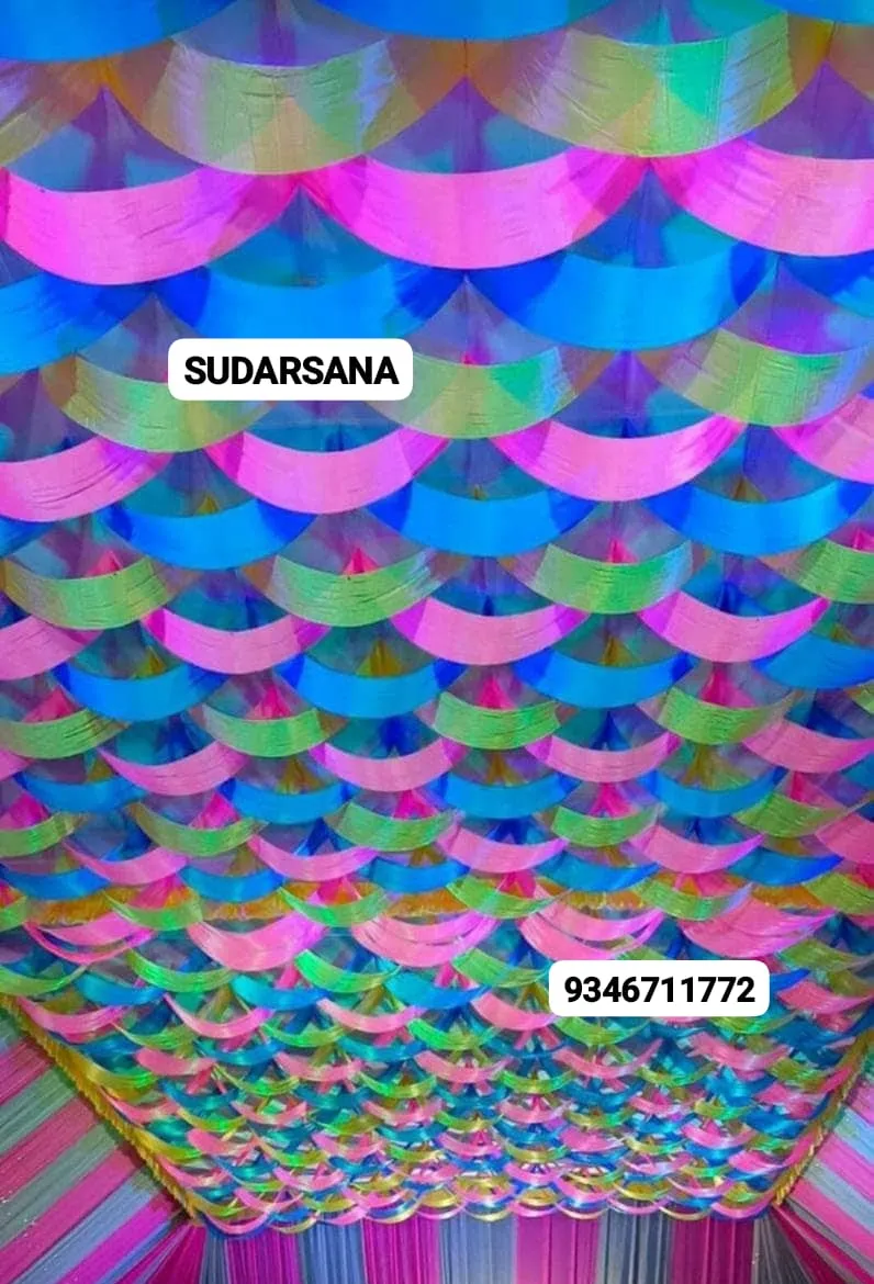 Premium Multicolor Event Pandal Decoration
